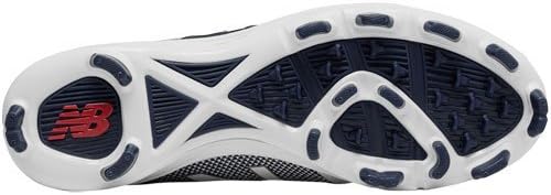 Мужские бейсбольные кроссовки New Balance 4040 V4 Metal, темно-синий/белый — фото 4