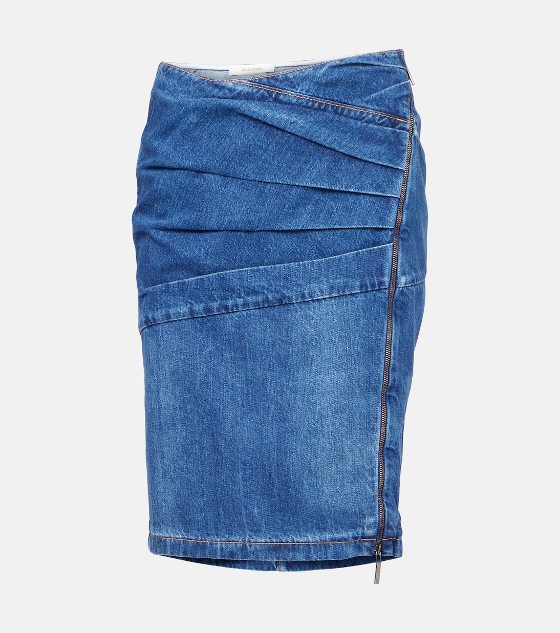 

Джинсовая юбка миди Nensi Dojaka, Blue Wash
