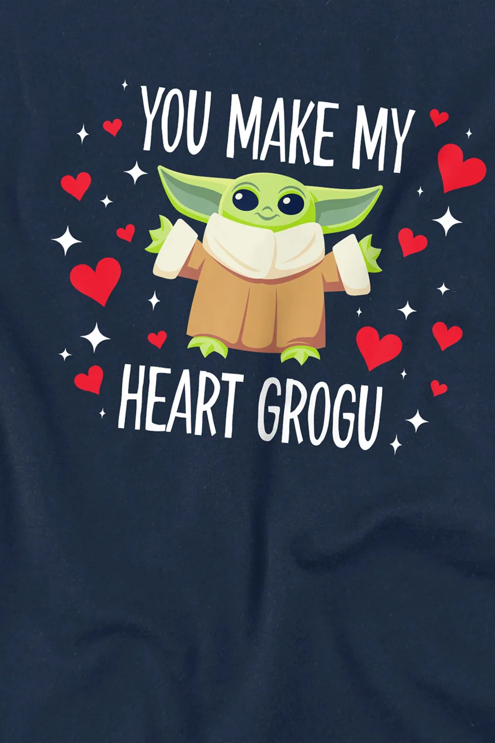 Детская футболка Star Wars Grogu Disney, темно-синий — фото 2