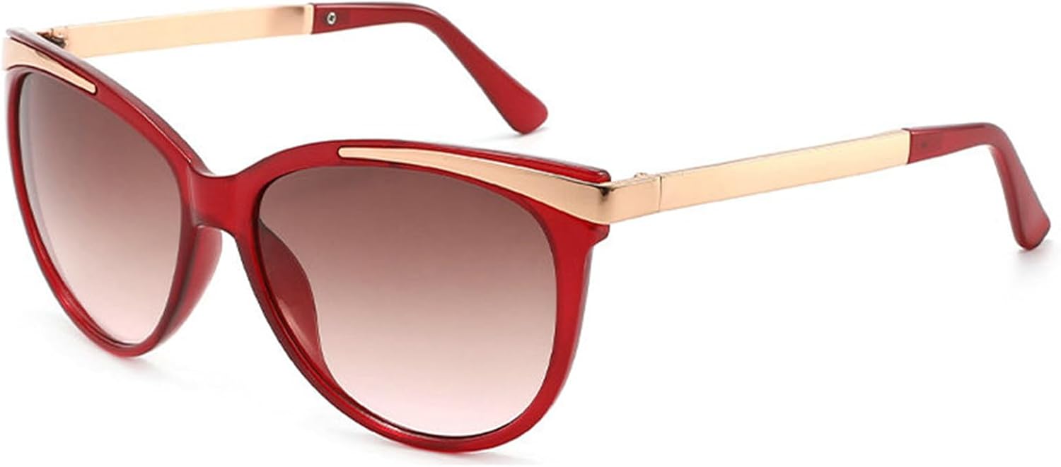 

Солнцезащитные очки COTIA в стиле ретро «кошачий глаз» для женщин и мужчин. Классические, модные, элегантные, для активного отдыха, повседневной носки и путешествий, Wine Red