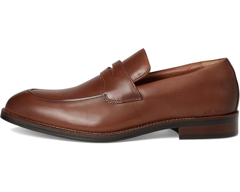 Мужские лоферы Johnston & Murphy XC Copley Penny, Cognac Waterproof Full Grain — фото 4