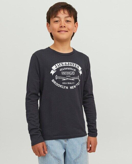 

Футболка для мальчика с длинным рукавом Jack & Jones, черный