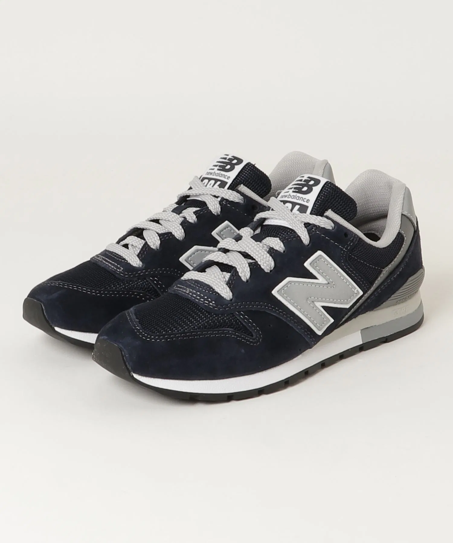 Унисекс кроссовки New Balance CM996NV2 из натуральной кожи тёмно-синие