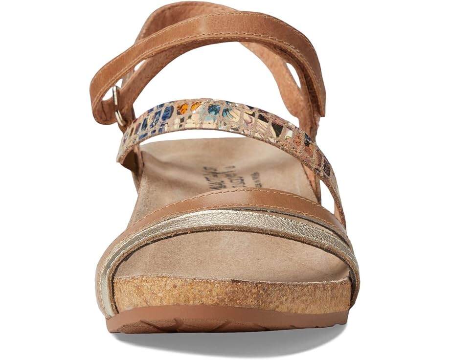 Туфли Naot Hero, цвет Radiant Gold/Golden Floral/Arizona Tan Leather — фото 2