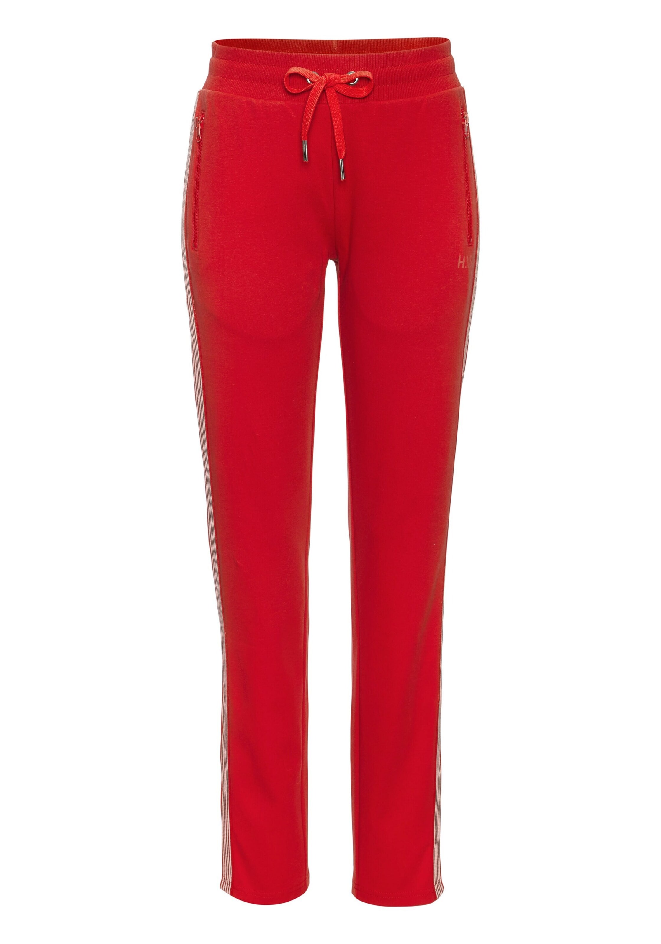 

H.I.S Узкие спортивные брюки в красном цвете