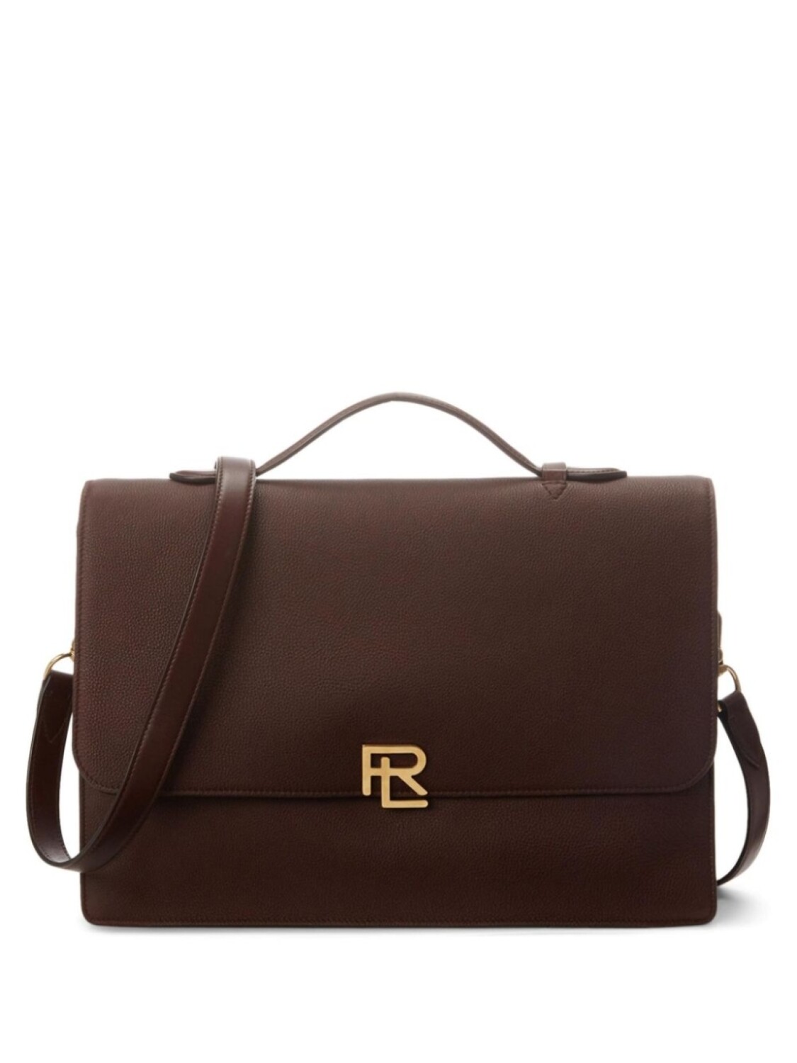 

Портфель среднего размера Ralph Lauren Purple Label, коричневый