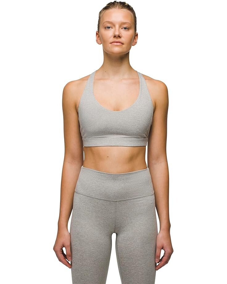 

Бюстгальтер Prana Heavana Every Day Bra, цвет Heather Grey