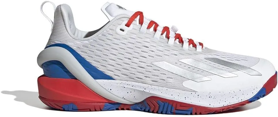 Мужские домашние кроссовки Adidas Performance Special Light G64338, белый/ярко-красный — фото 2