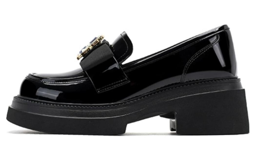 

Лоферы женские Harson, цвет Black fabric