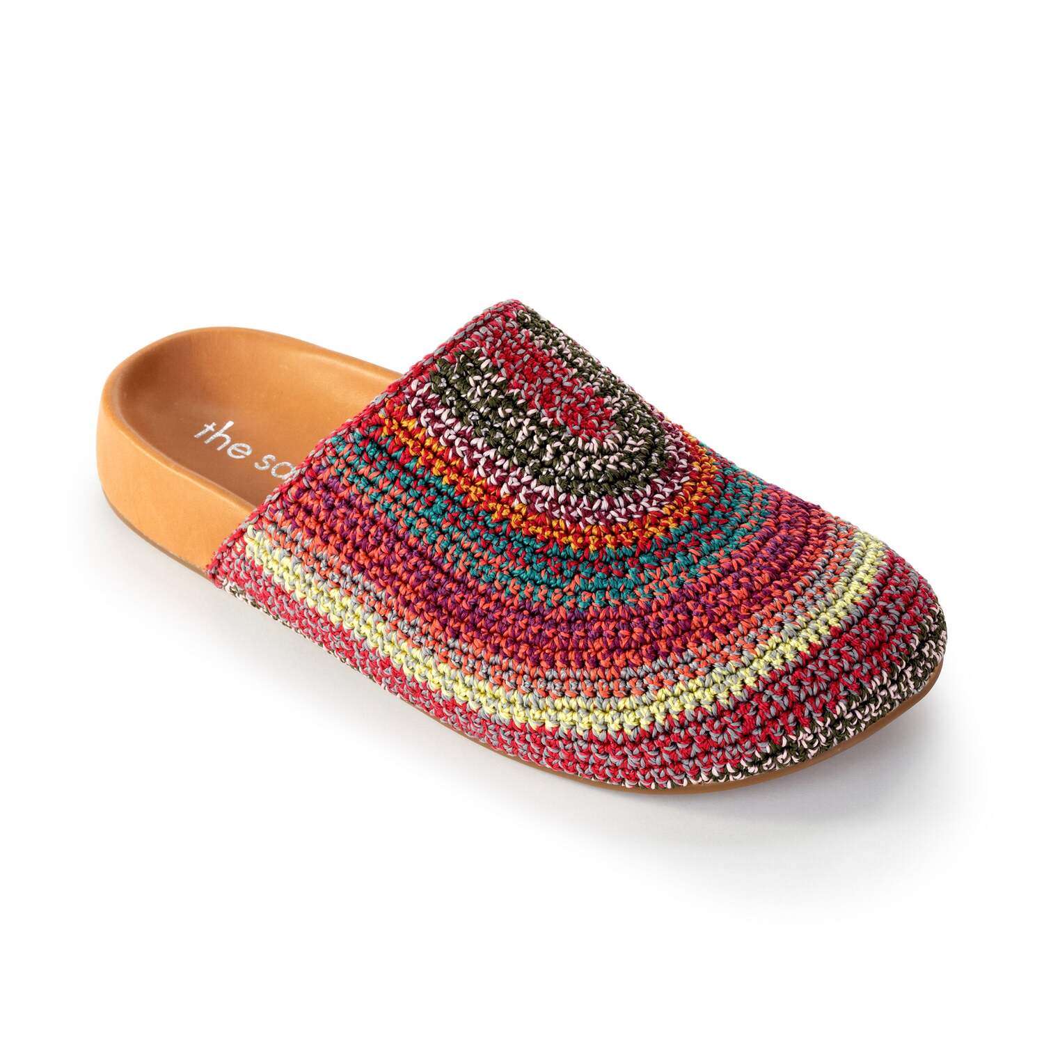 Вязаные сабо Bolinas The Sak, Hand Crochet - Sunset Stripe