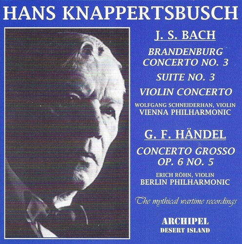 

CD диск Bach, J.S. / Knappertsbusch: Brandenburgisches Konzert 3