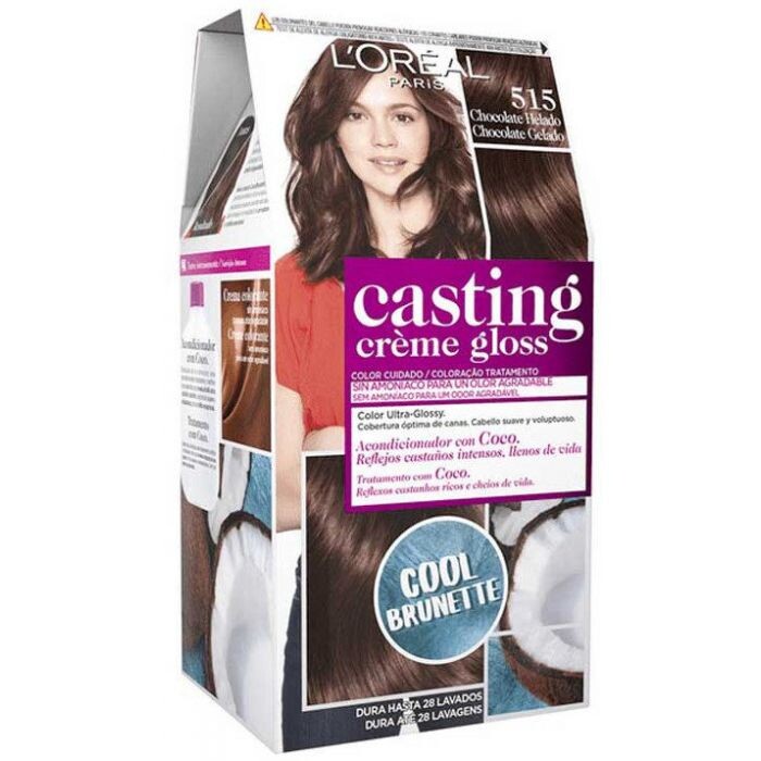 

Краска для волос Casting Creme Gloss Tintes L'Oréal París, 515 Castaño Chocolate