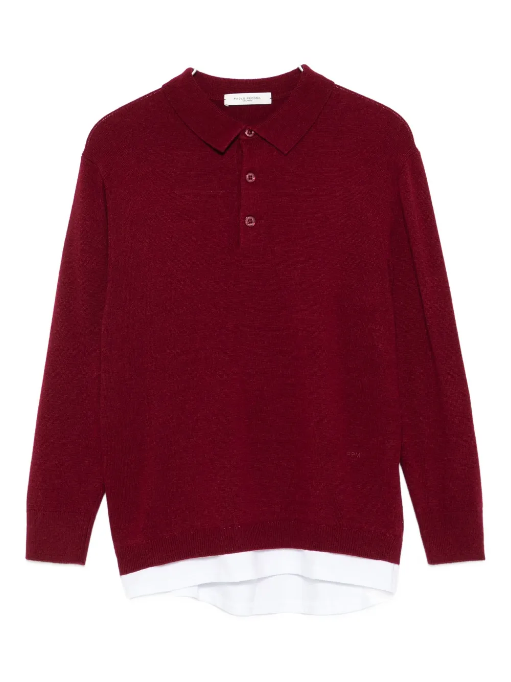 

Поло с длинным рукавом Paolo Pecora Kids, красный