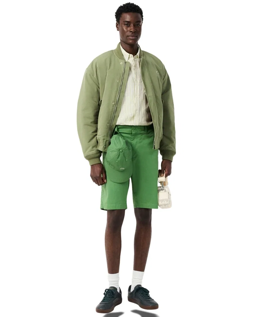 Мужская льняная рубашка стандартного кроя Lacoste — фото 2