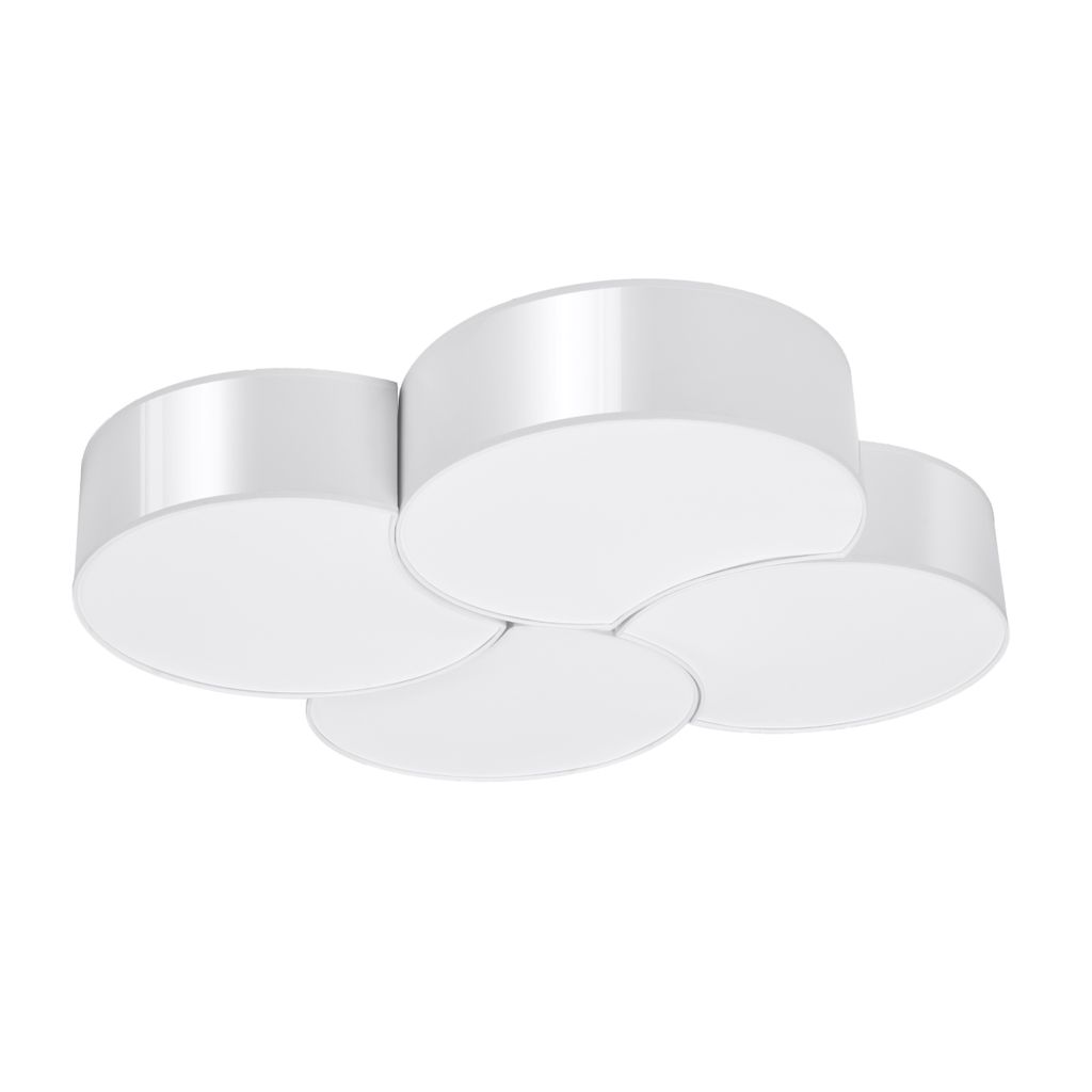 

Потолочный светильник CIRCLE 4 белый 8xE27 60Вт ПВХ 11,5x71,5x78см Sollux Lighting