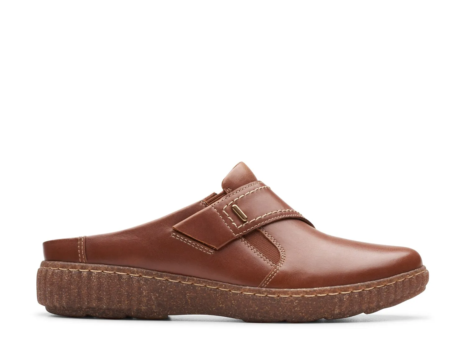 Слипоны Caroline Bay Slip-On Clarks, коричневый — фото 3