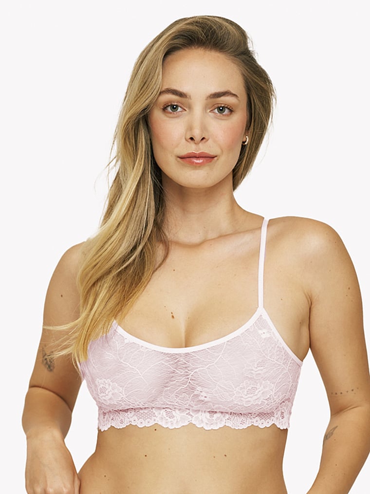 

Бюстгальтер-Бралетт с вырезом-лодочкой из кружева Mindd, красный