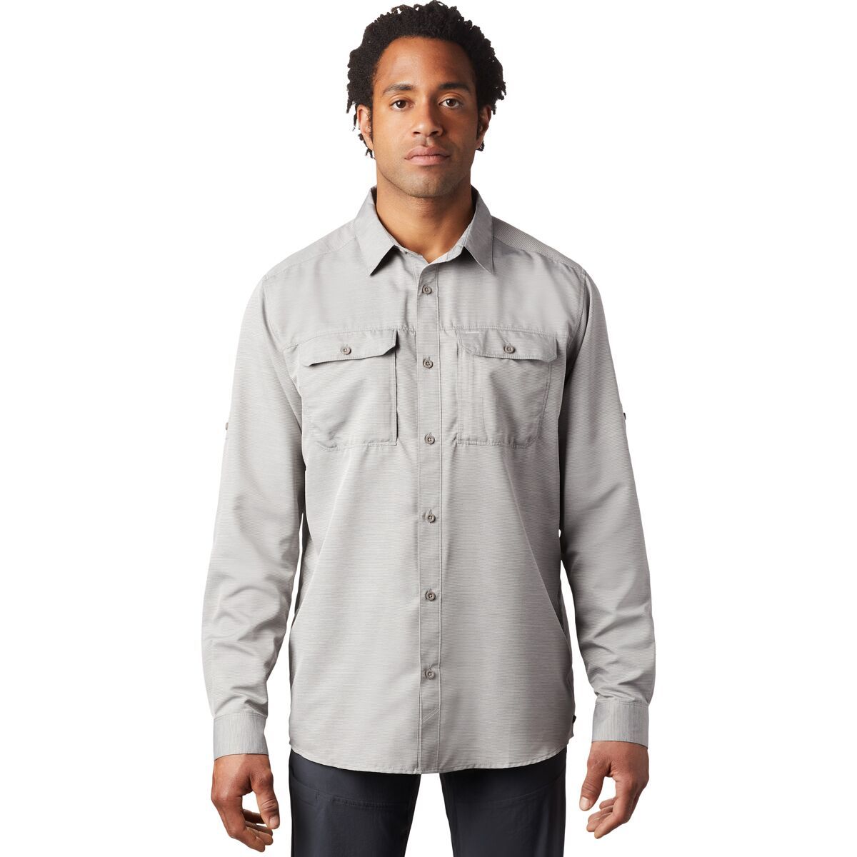 

Каньон рубашка с длинным рукавом Mountain Hardwear, цвет manta grey