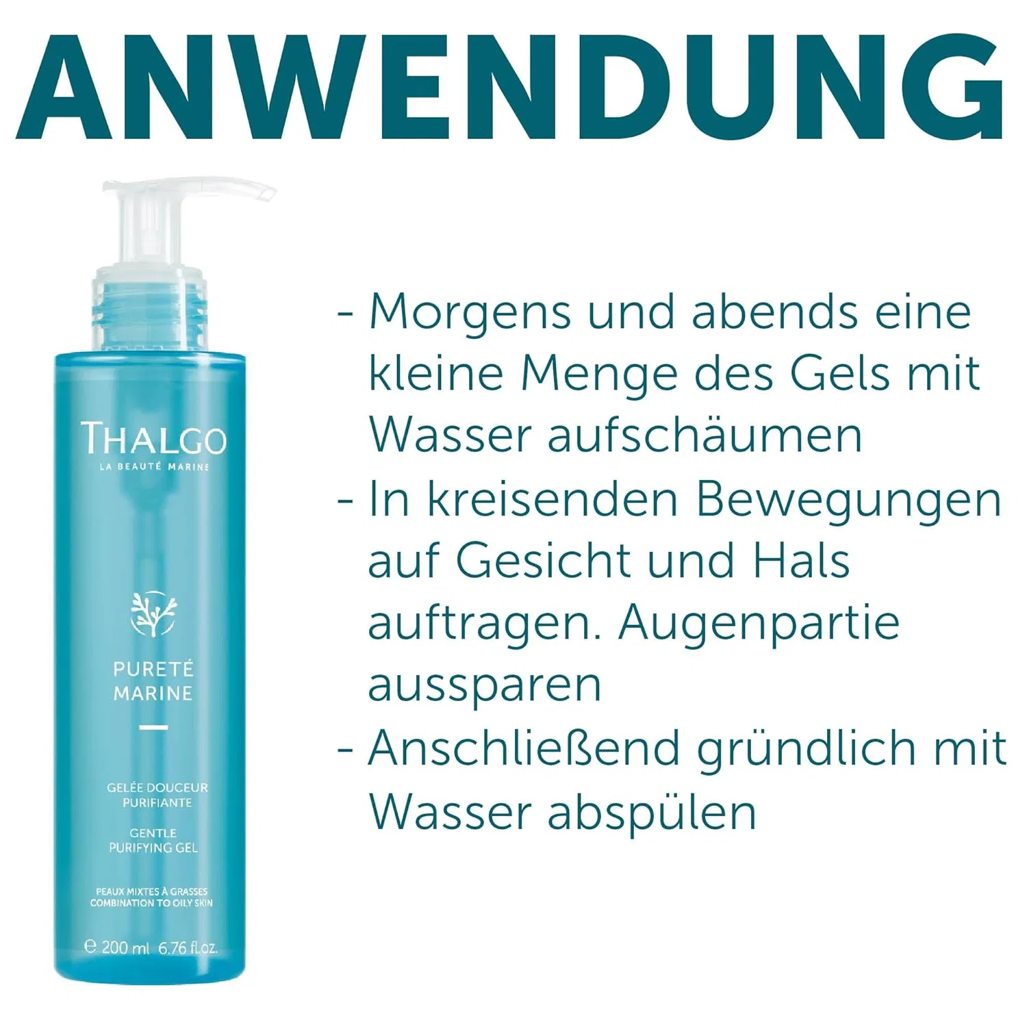 Гель для умывания Thalgo — Очищающий гель «Pureté Marine» от Purifying Cleansing Gel — фото 4