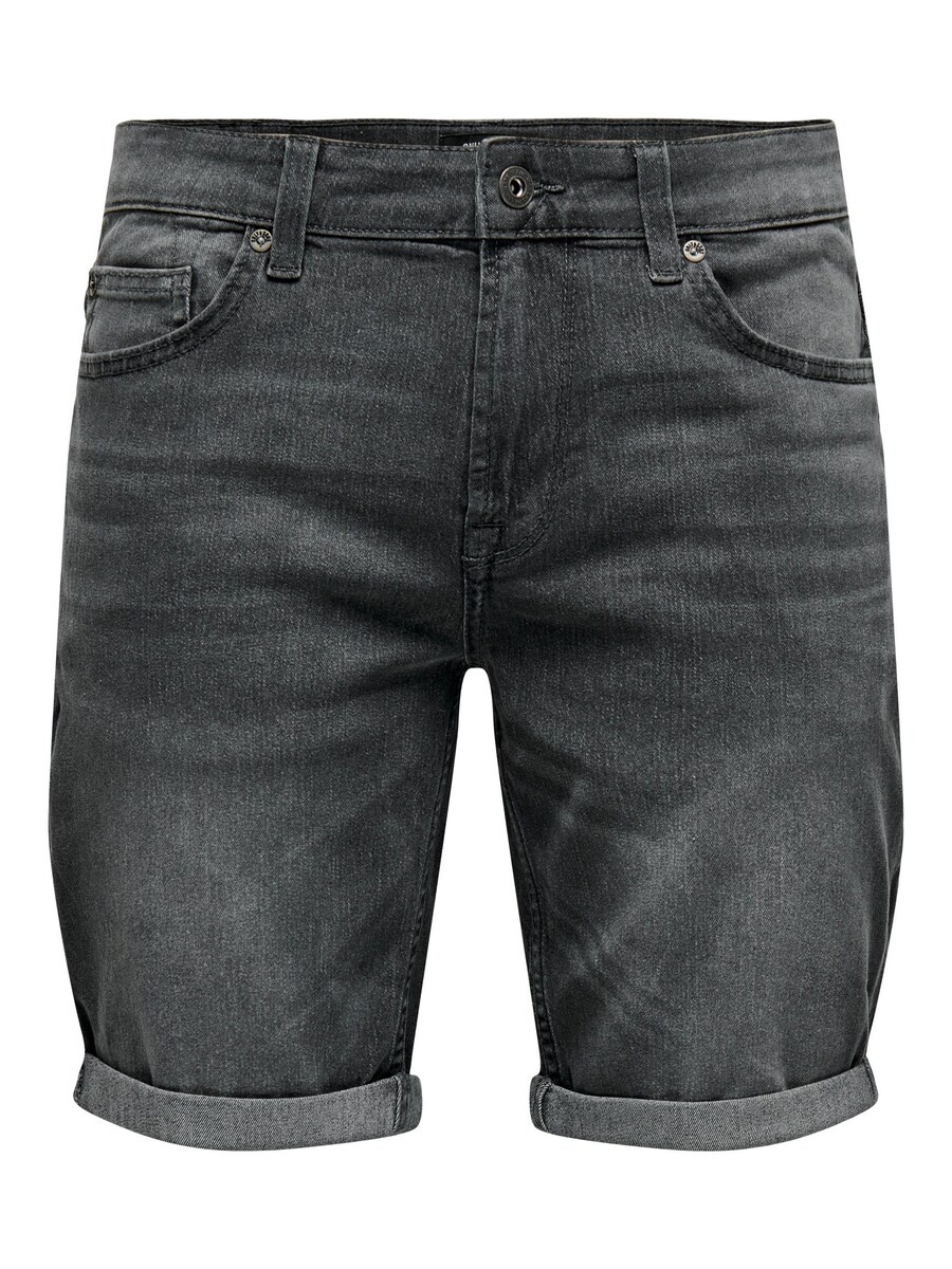 

Джинсовые шорты Only & Sons Regular Jeans Ply, серый деним