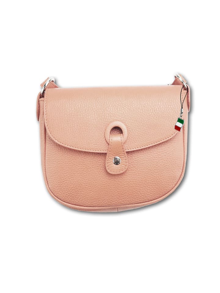 

Кожаная сумка через плечо, сумка Florence, розовая, примерно 21 см Florence