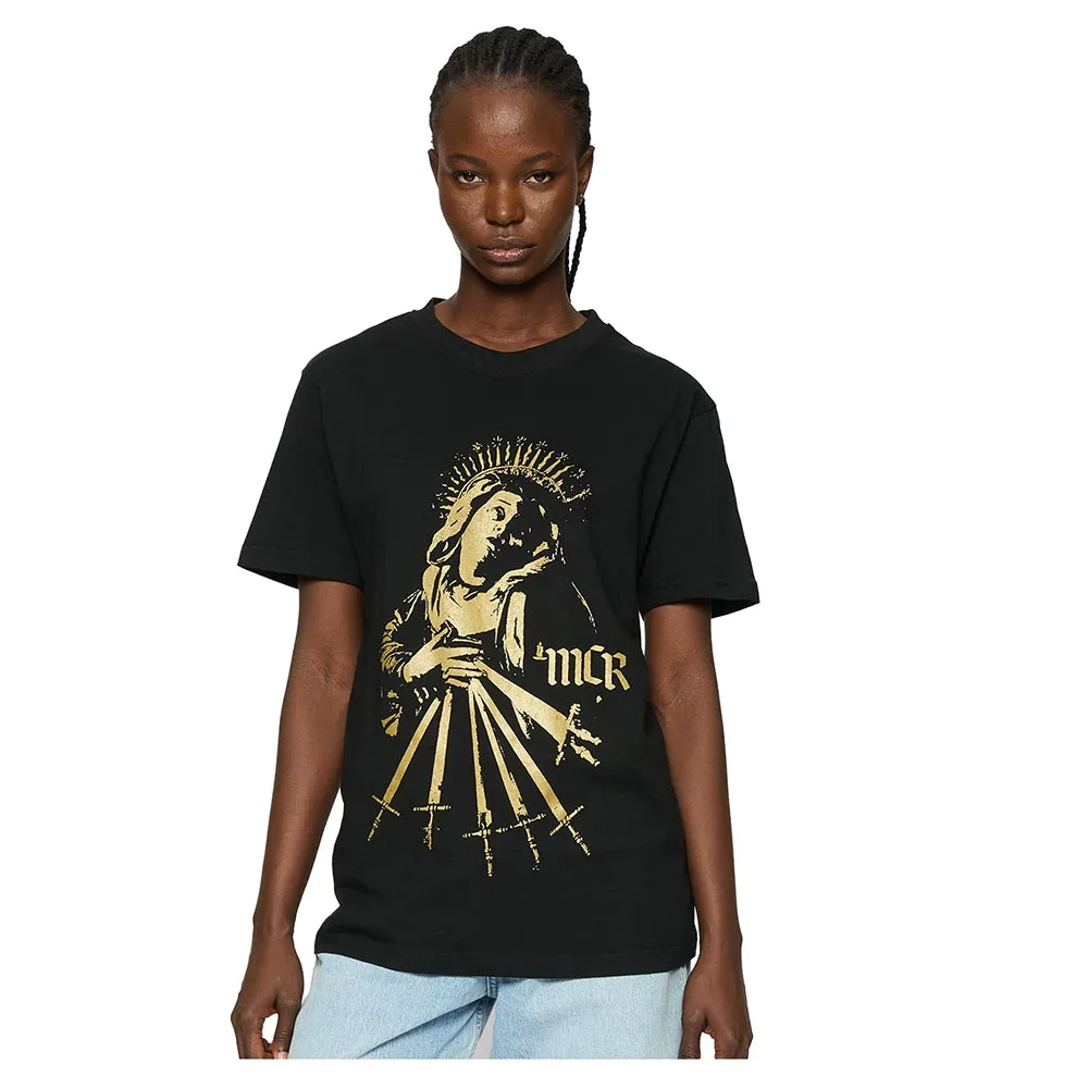 

Футболка с коротким рукавом Mc Clothes My Chemical Romance Gold Lady, черный