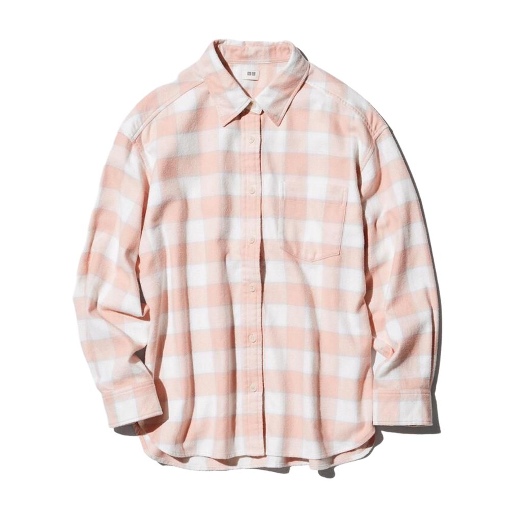 

Футболка женская пастельно-розовая UNIQLO