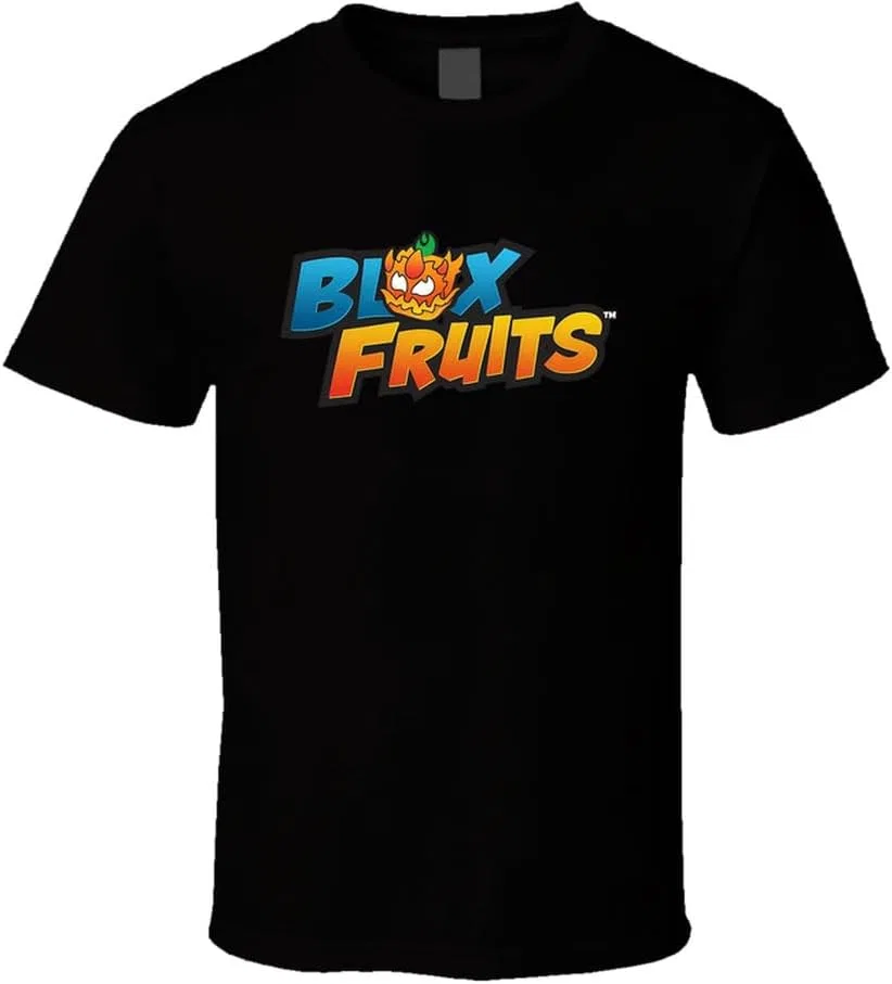 Футболка с логотипом видеоигры Blox Fruits