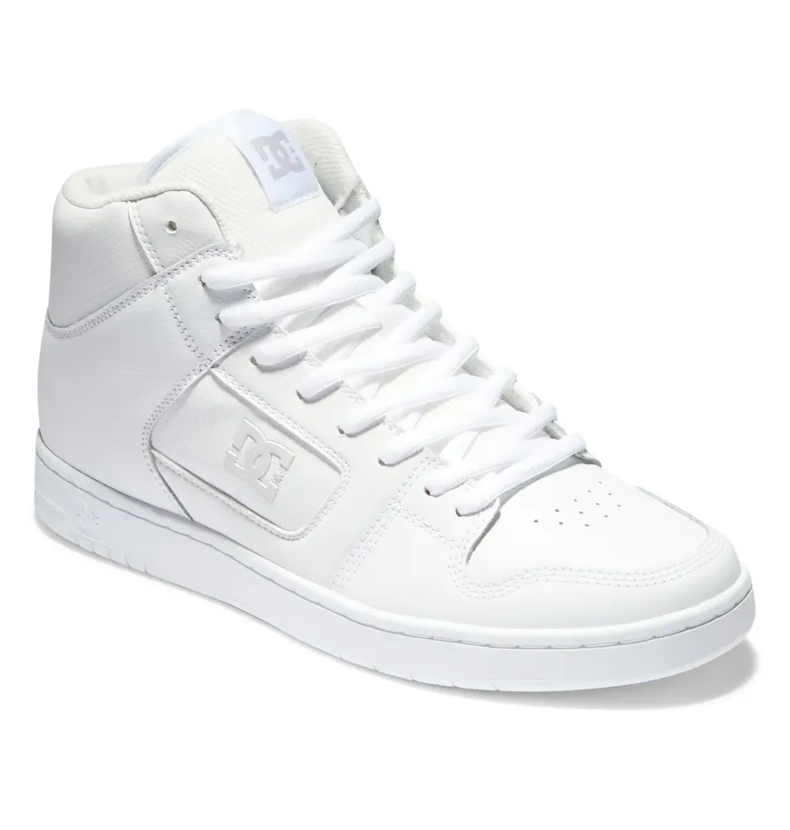 

Кроссовки DC Shoes "Manteca 4 Hi", цвет White/White/Battleship