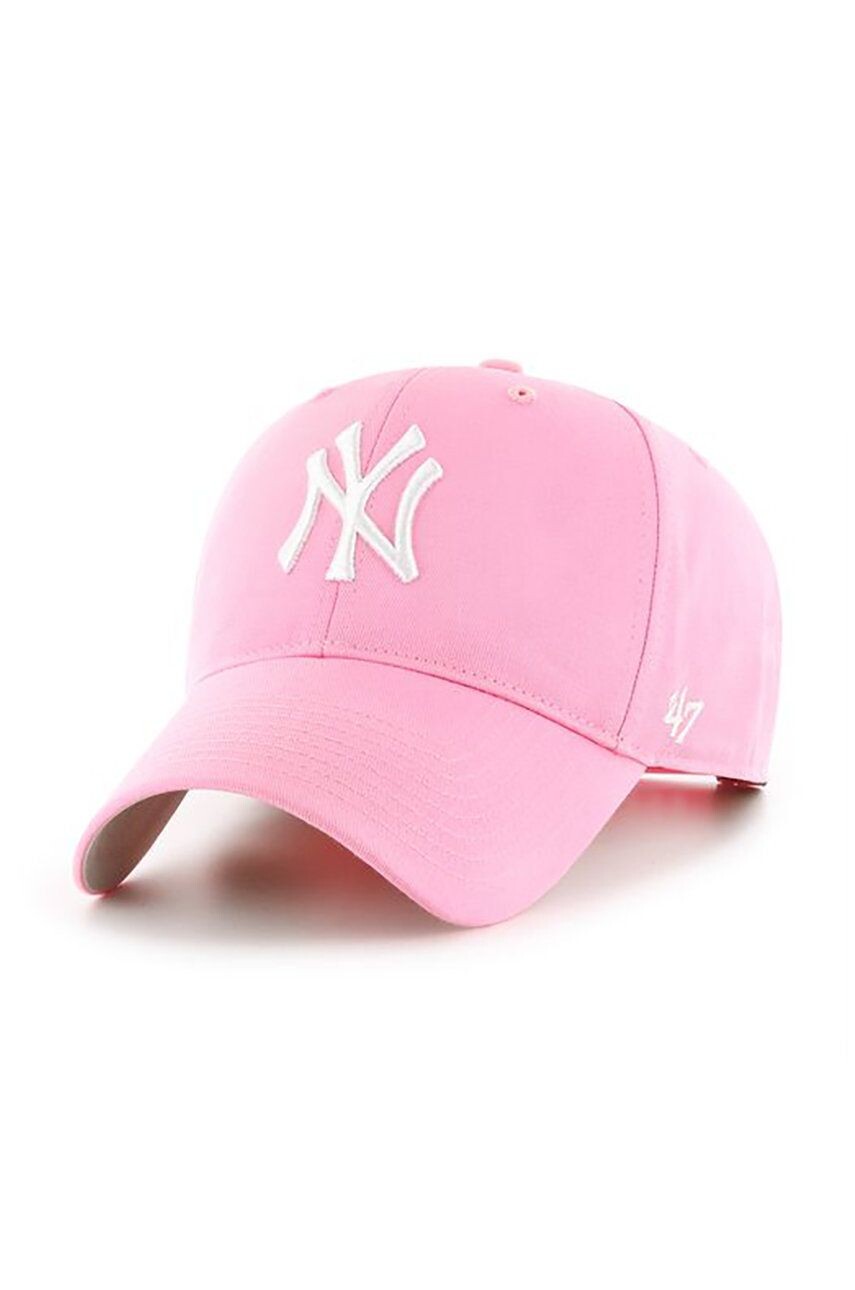 

Кепка 47 бренда MLB New York Yankees 47 Brand, розовый