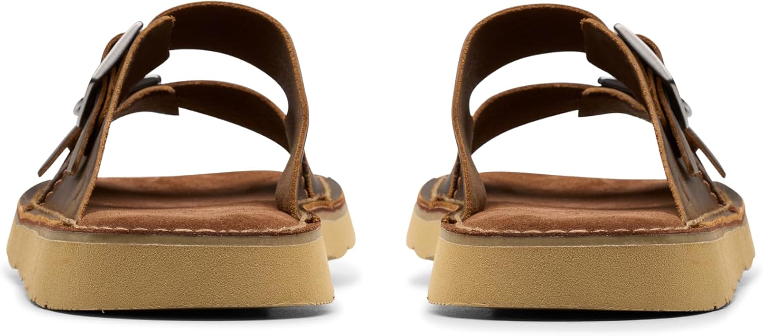 Мужские сандалии Clarks Solsbury Strap, белый/черный — фото 3