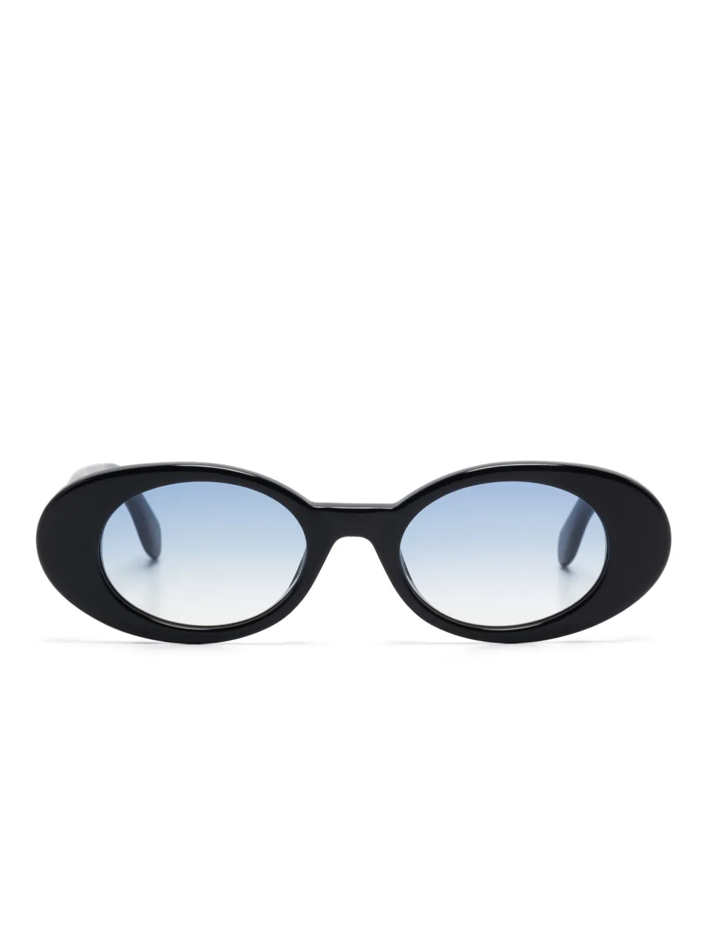 

Солнцезащитные очки в овальной оправе Palm Angels Eyewear, черный