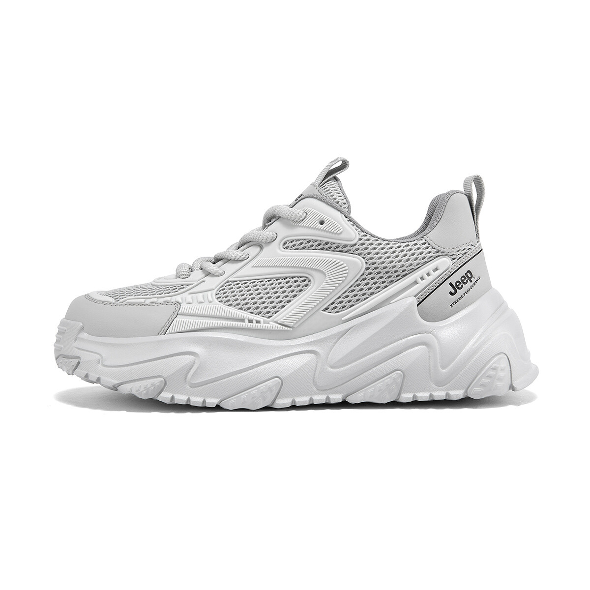 

Кроссовки Jeep Lifestyle Shoes Unisex Low-top Gray, серый