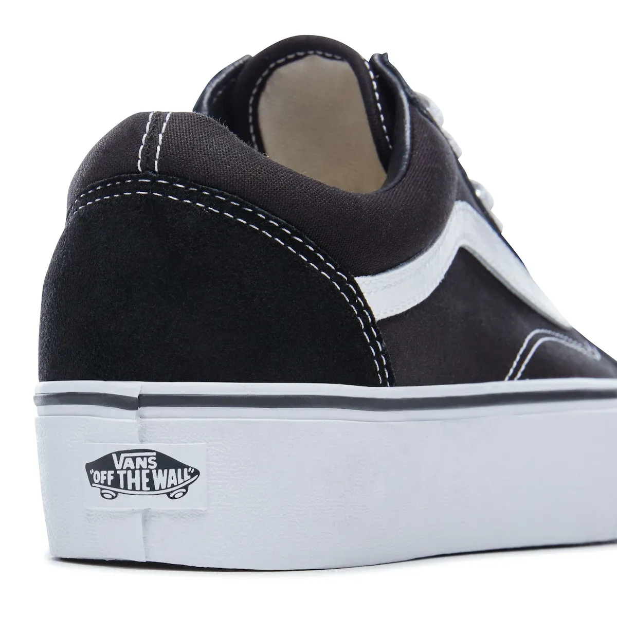 Женские повседневные кеды U Old Skool Platform Vans, черный — фото 3