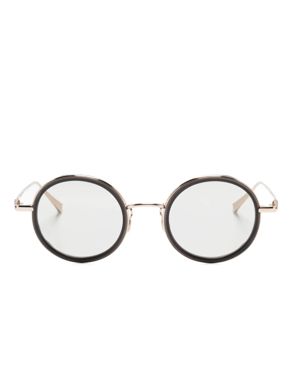 

Солнцезащитные очки в круглой оправе Megane and Me, черный