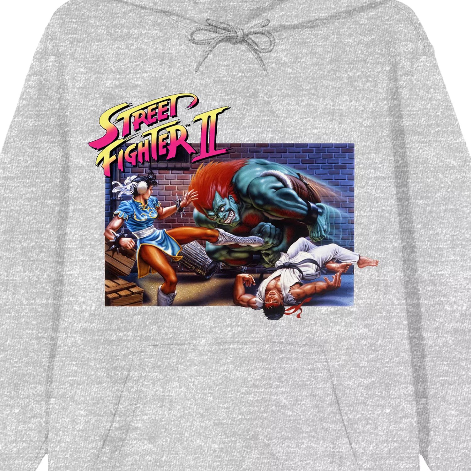 

Мужская классическая толстовка Street Fighter II Licensed Character