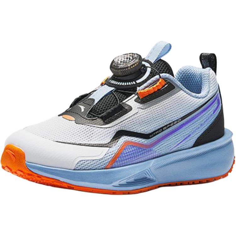 Низкие кроссовки Hydrogen Leap Cushioning для детей от 3 до 7 лет Antakids, белый/синий/черный — фото 2