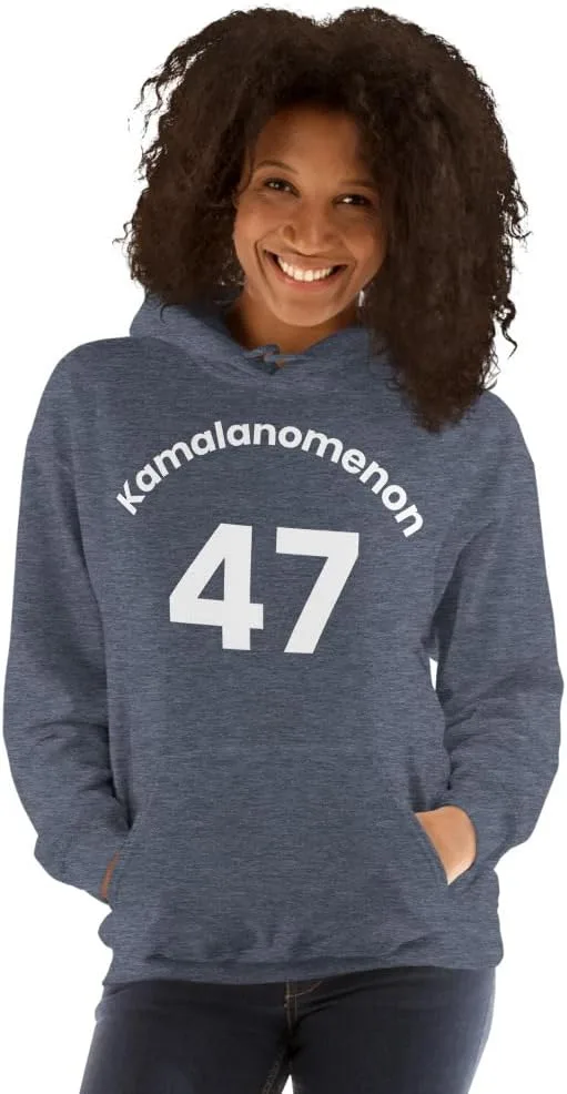 

Толстовка Kamala nomenon 47 Kamala Harris Unisex JR Charm