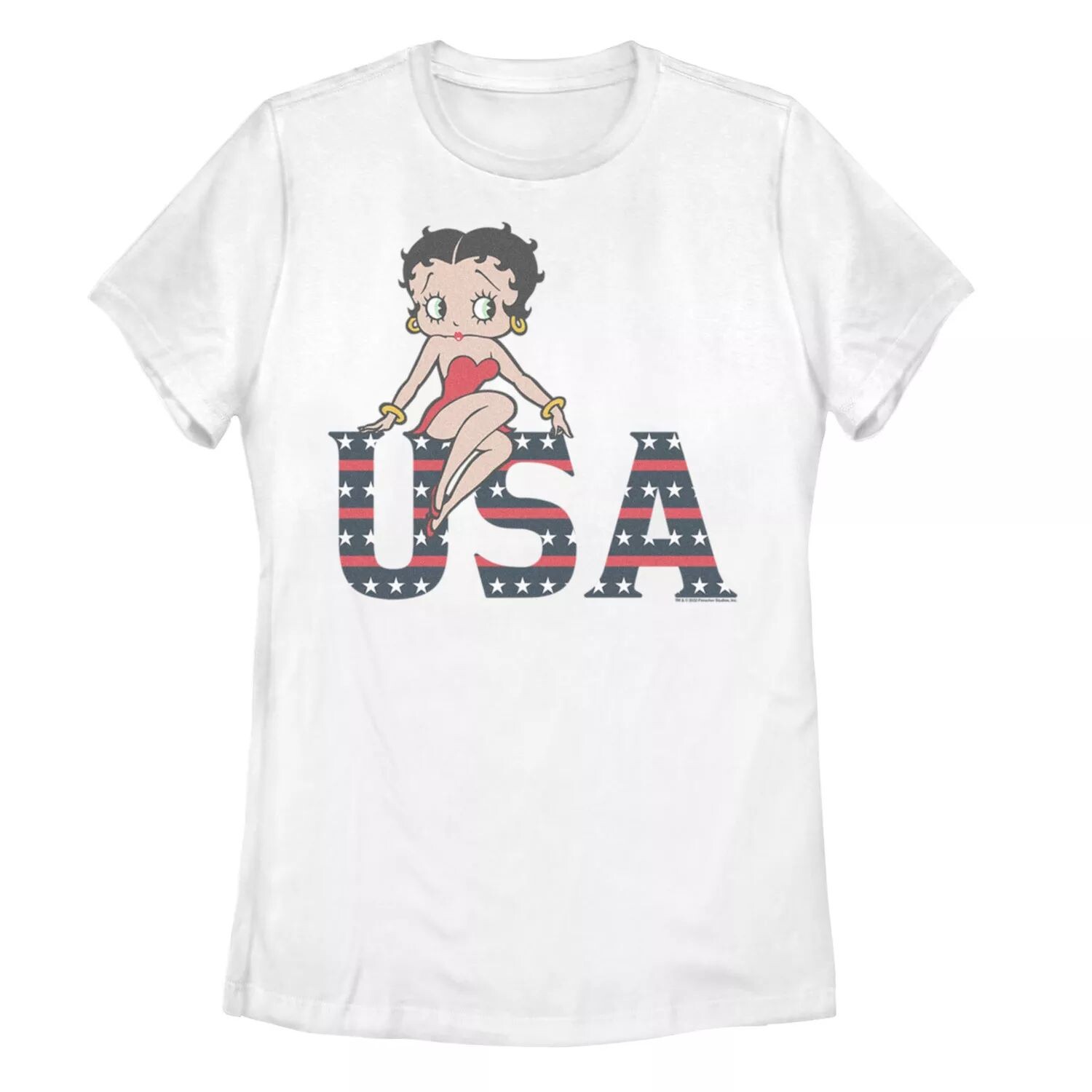 

Футболка с рисунком Betty Boop USA для юниоров Licensed Character