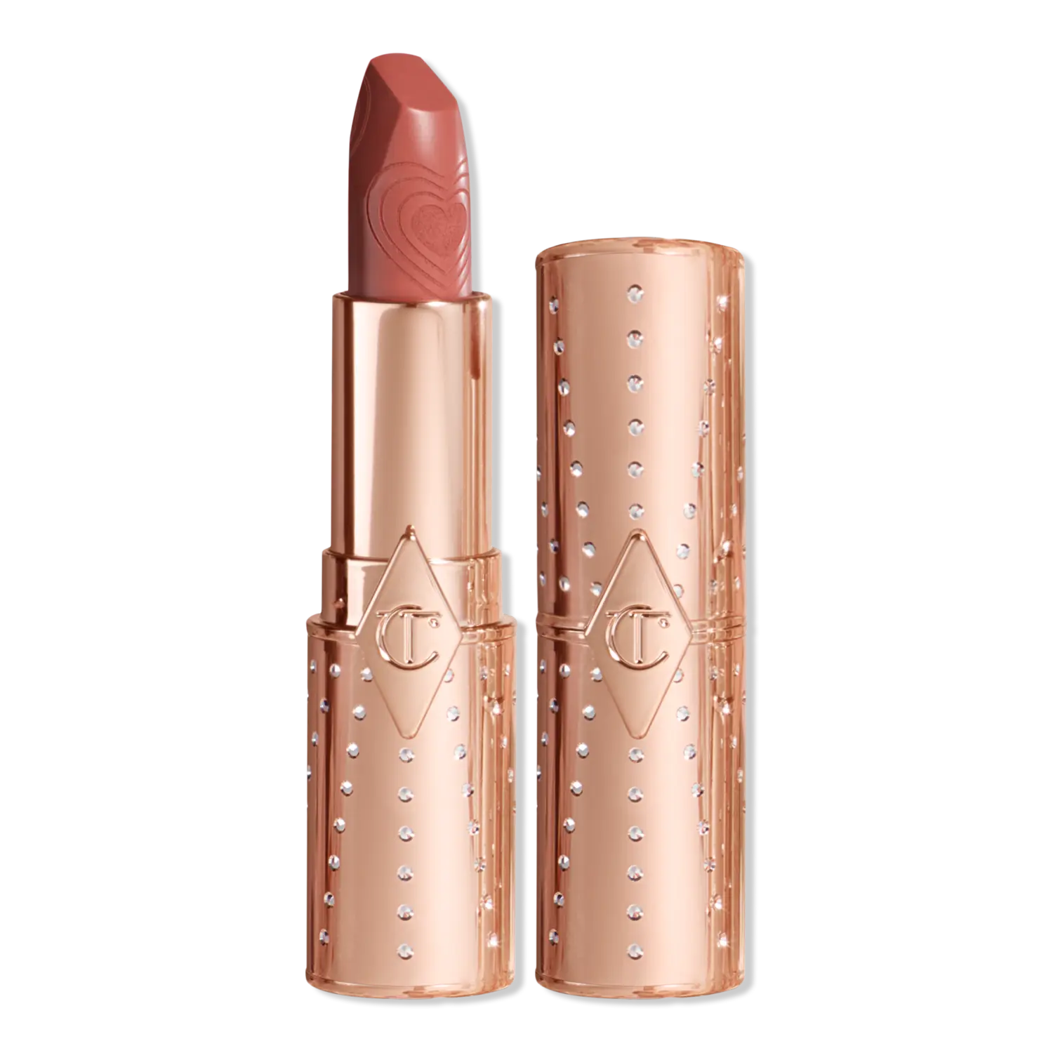 

Поцелуйная помада Charlotte Tilbury, Nude Romance (peachy nude)