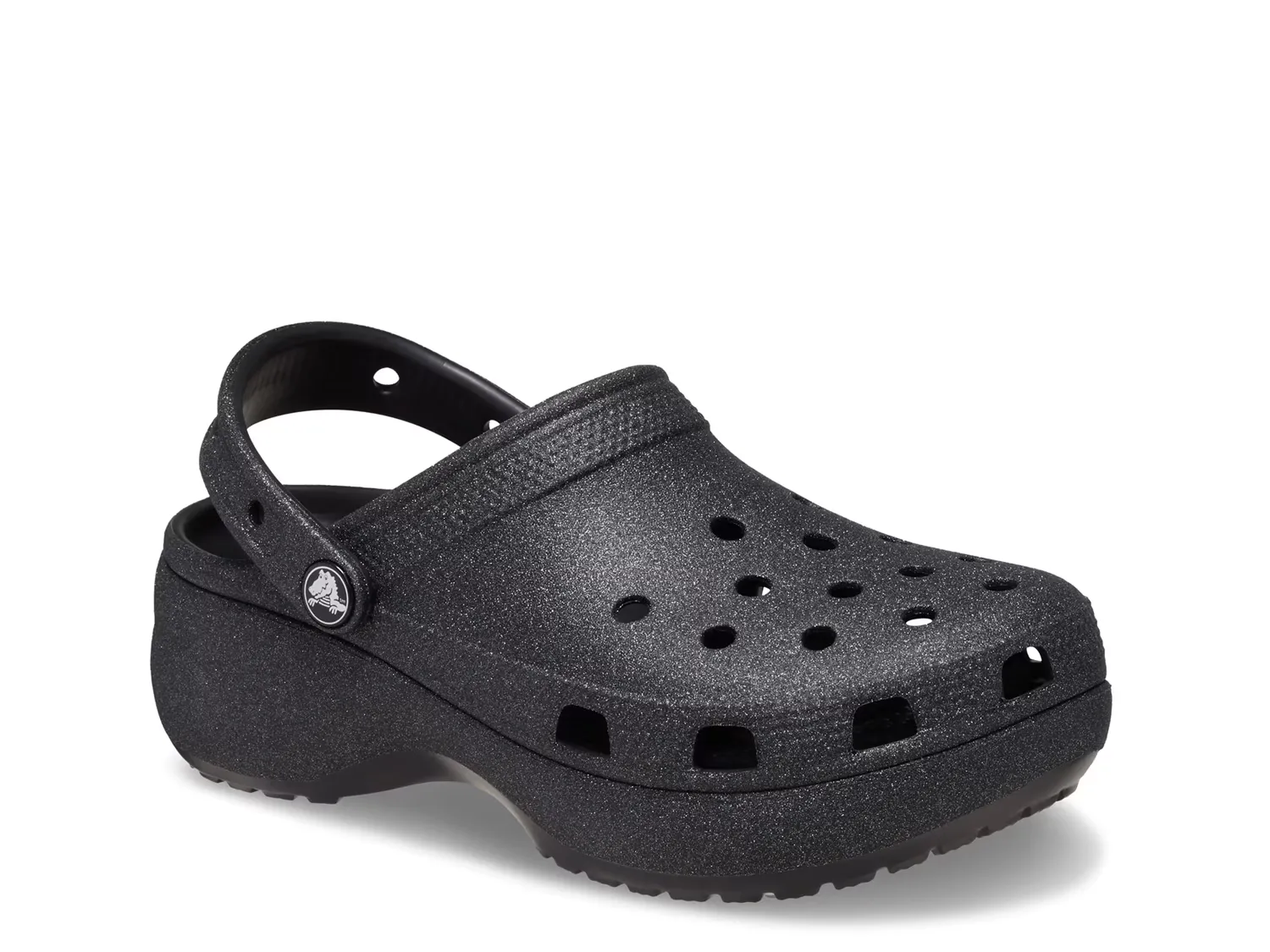 Сабо Classic Platform Clog Crocs, черный