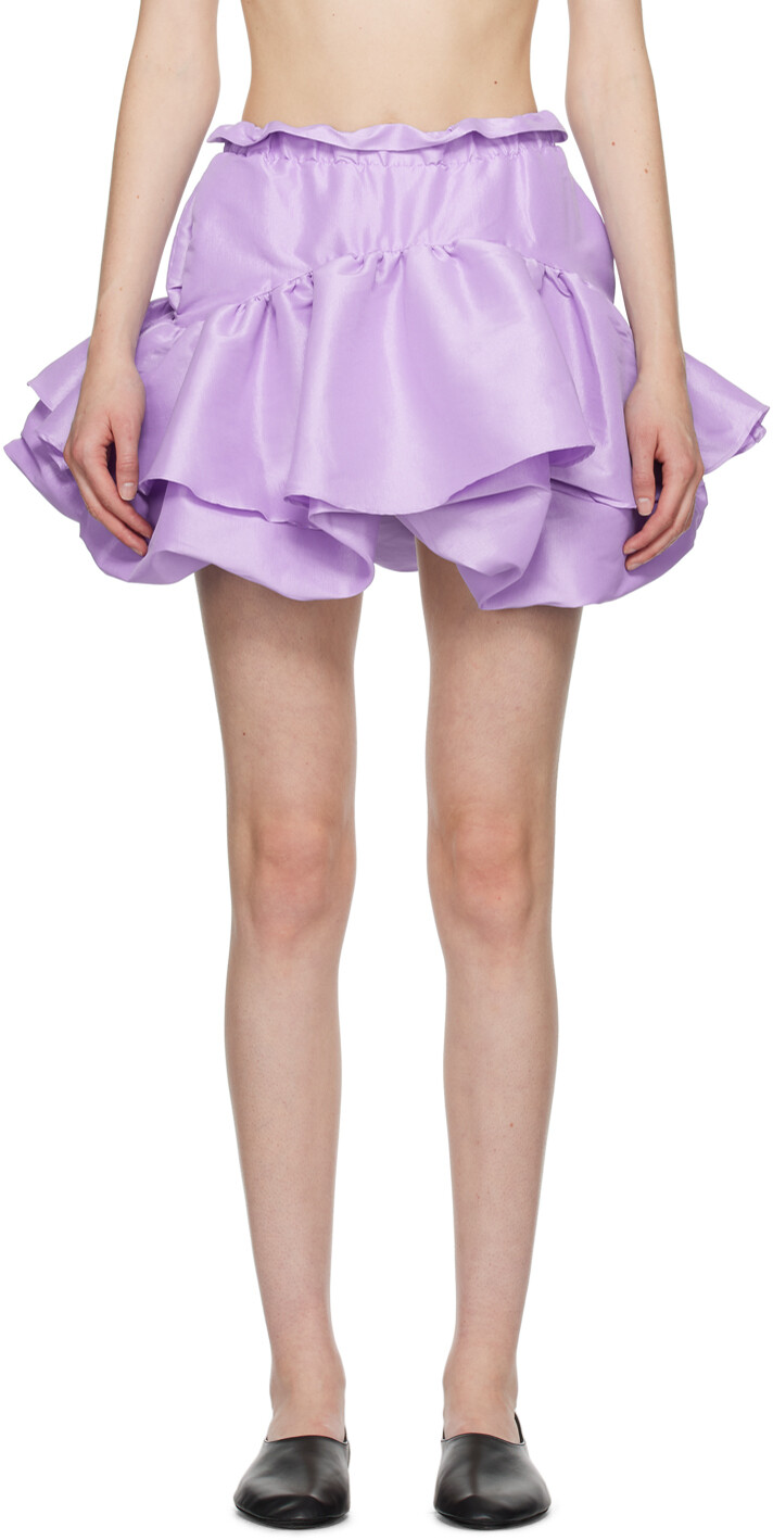 

Эксклюзивная мини-юбка Purple Maye от SSENSE Kika Vargas