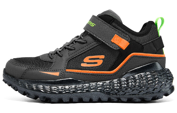 

Кроссовки Monster Kids Lifestyle GS Low-top Charcoal Black Skechers, черный