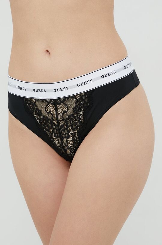 

Угадай стринги Guess, черный