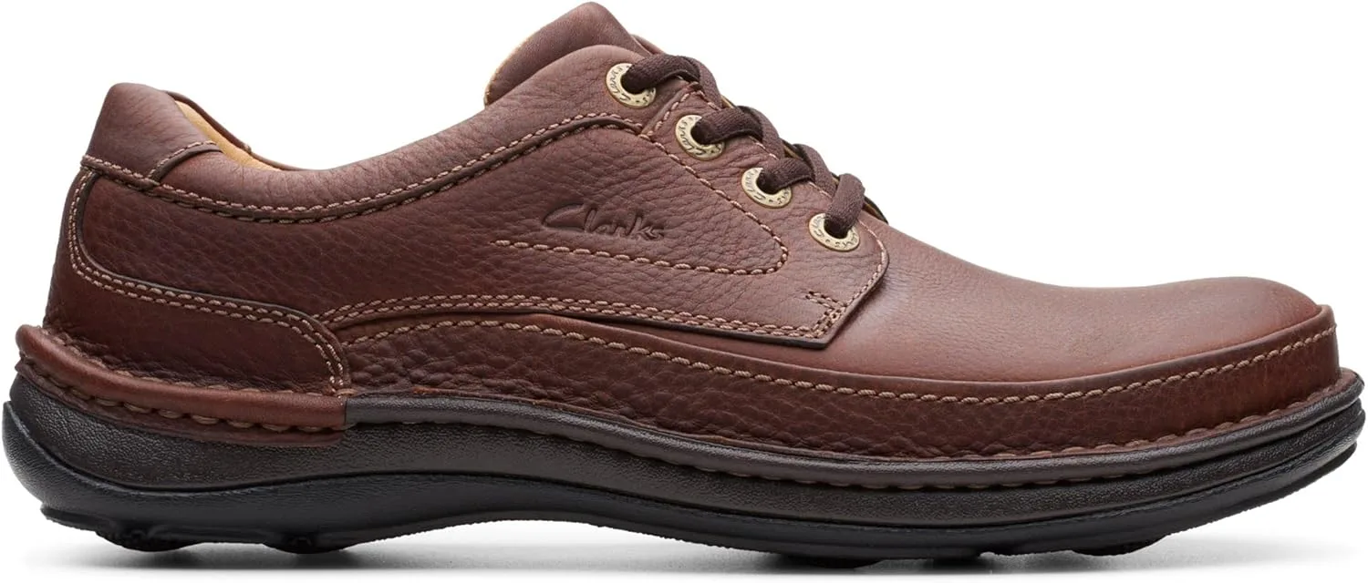 Мужские дерби Clarks Nature Three, красный — фото 2