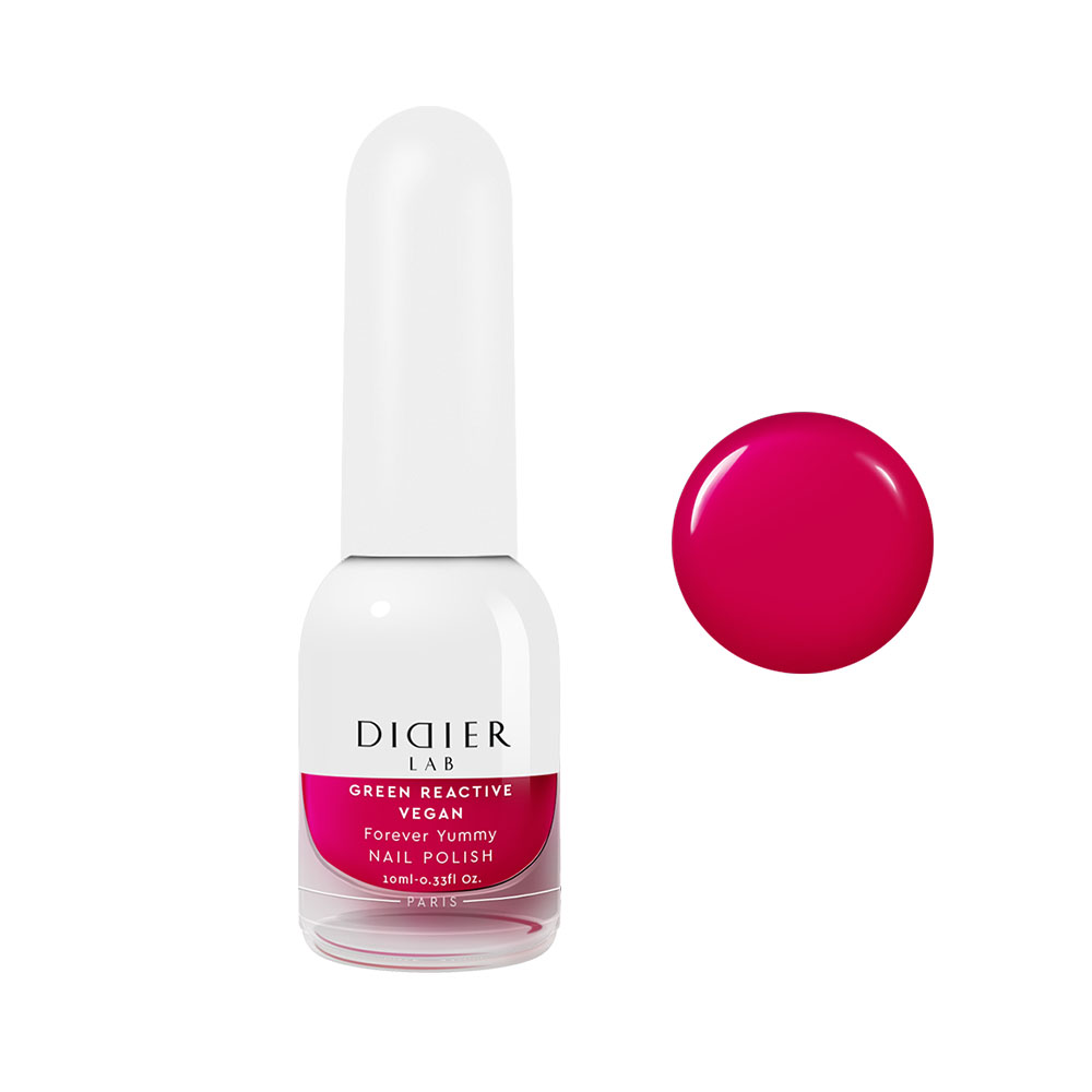 

Веганский лак для ногтей vegan nail polish Didier Lab, цвет forever yummy, 10 мл