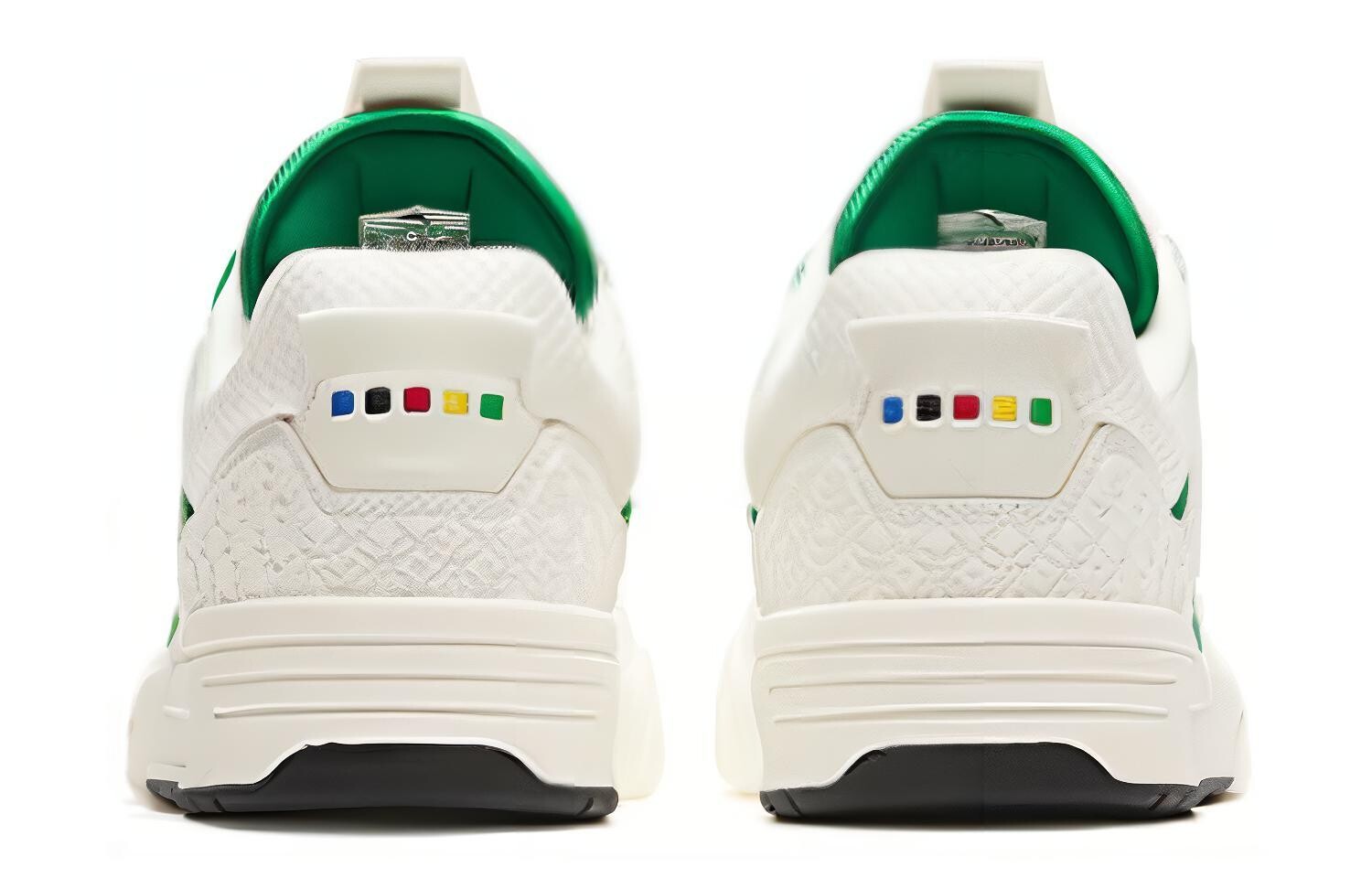 Кроссовки ANTA AOJIE Skateboarding Shoes Men Low-top White/Green, зеленый — фото 4