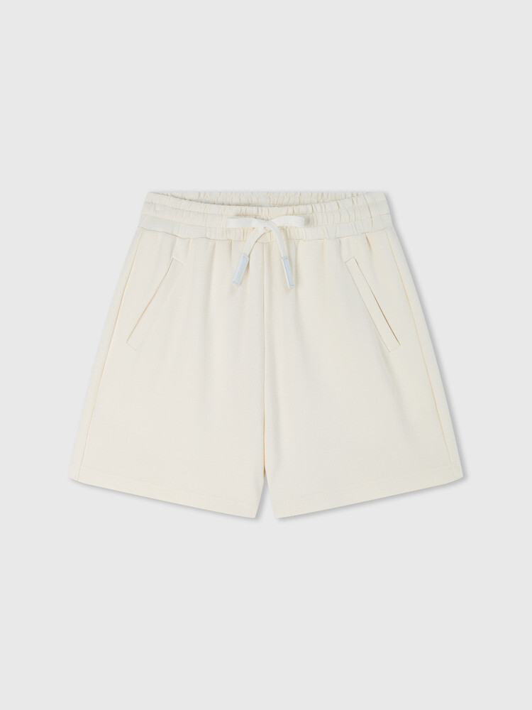 

Шорты спортивные Gap на шнурке, кремовый