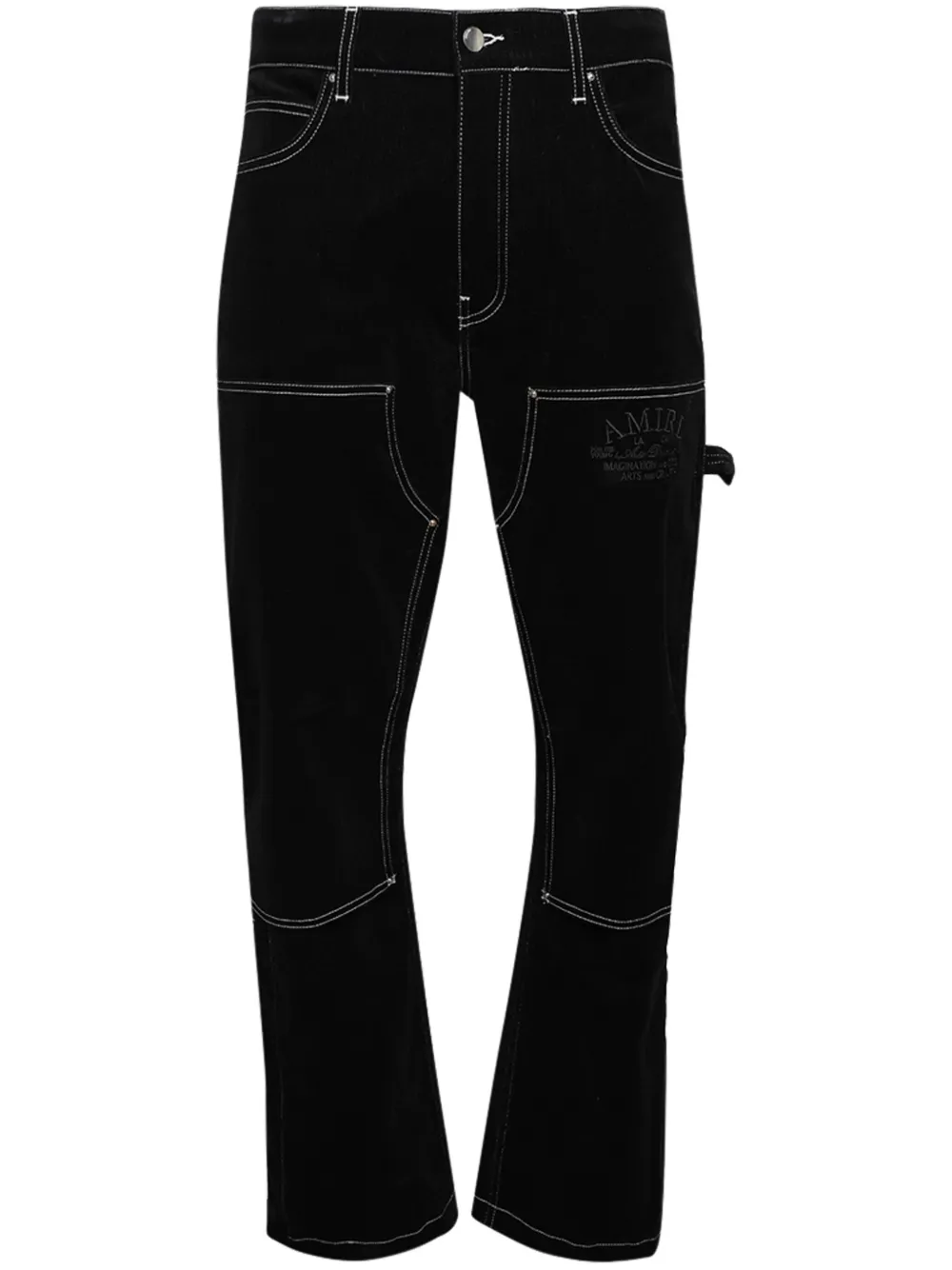 

Брюки с вышитым логотипом AMIRI, черный
