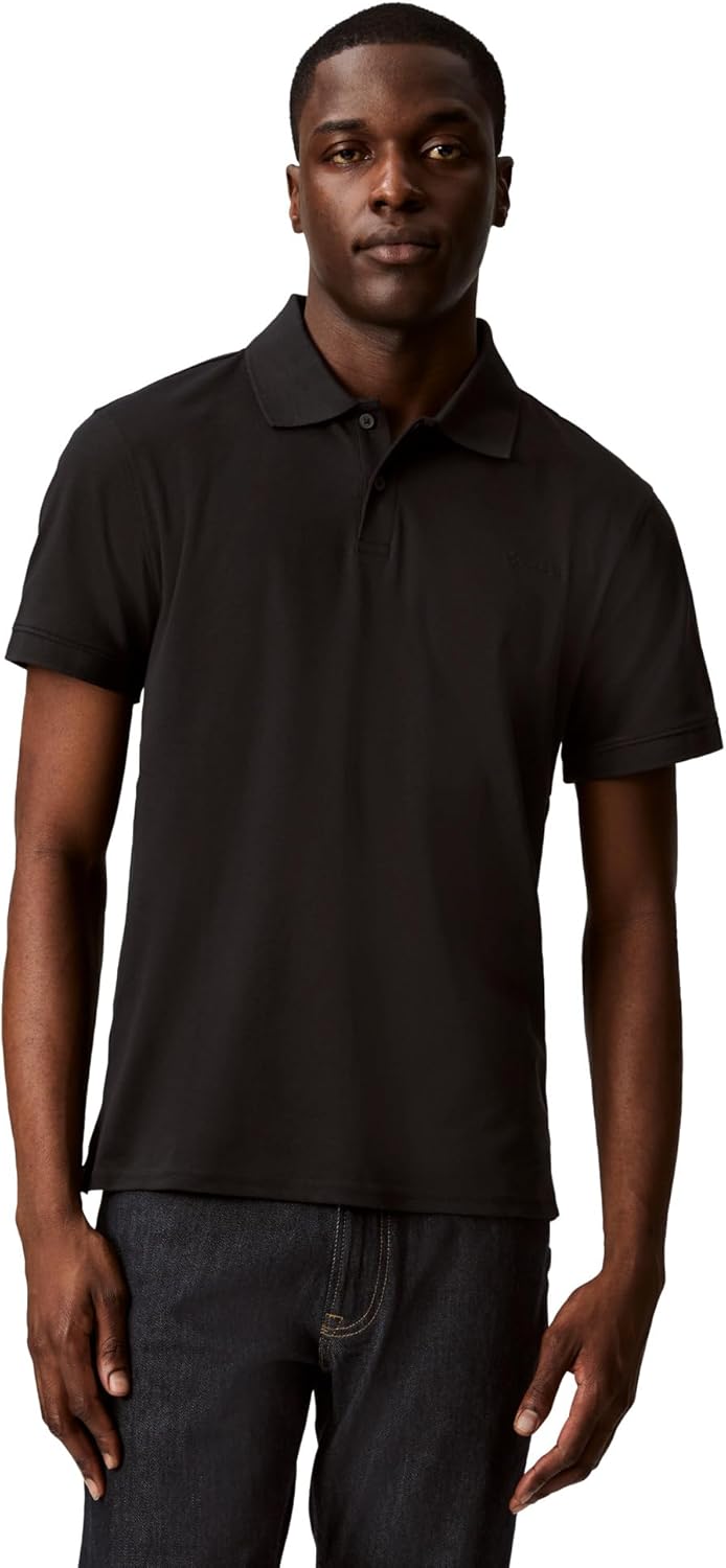 

Мужское поло Calvin Klein Liquid Touch, Classic Black, Черный, Мужское поло Calvin Klein Liquid Touch, Classic Black